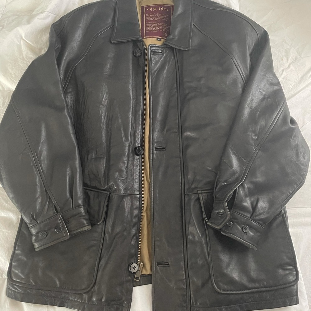 Couture by J park leather jacket